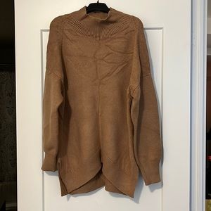 Brown long sweater
